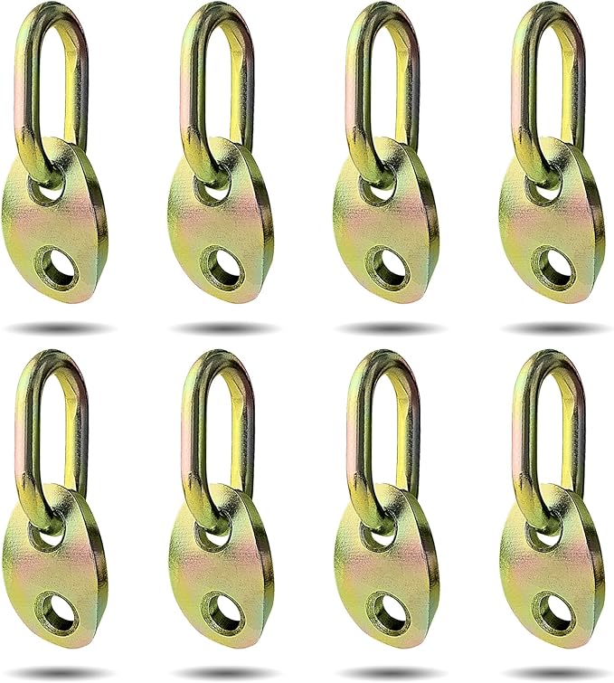 NOVINO 7100 Engine Lifting Bracket Set,5,500 lb Capacity Engine Lift Bracket Kit for Use with Load Levelers and Slings-8 Sets,Colorful