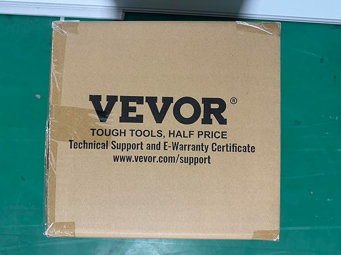 VEVOR Garage Tiles Interlocking, 12 x 12 x 0.53 inch 25 Pack Garage Floor Covering Tiles, Non-Slip Double-Sided Texture Garage Flooring Tiles, for Garages, Basements, Repair Shops, Silver