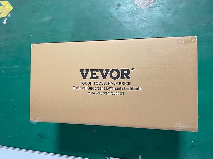 VEVOR Garage Tiles Interlocking, 12 x 12 x 0.53 inch 50 Pack Garage Floor Covering Tiles, Non-Slip Double-Sided Texture Garage Flooring Tiles, for Garages, Basements, Repair Shops, Silver