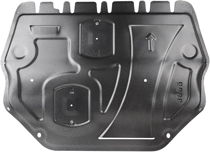 Engine Splash Shield Guard Compatible with 2019-2024 VW Jetta, 2019-2023 Jetta GLI, Front Engine Case Guard Under Car Shield Cover