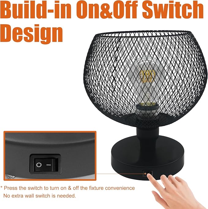 Facon 12V 7inch RV Pendant Dining Table Light with Replaceable Bulb (1 X E26 Bulb Included), RV Camper Dinette Light with On&Off Switch, 12Volts Pendant Lamp for Automotive Kitchen Island