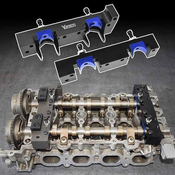 Camshaft Locking Alignment Timing Tool Kit, Compatible with Mercedes Benz M133 M270 M274, 15pcs Set with Carrying Case & Gloves