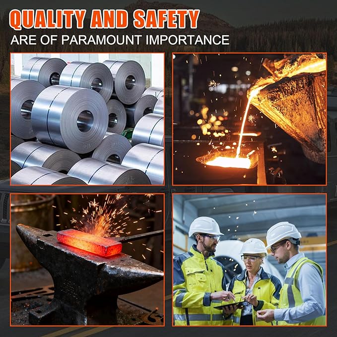 2-5/16 Inch Heavy Duty Class A Frame Trailer Hitch, 14,000 lbs Towing & 2,100 lbs Drawbar Capacity, with Wedge-Lock Ball Clamp for Ultimate Security, Black Powder Coated Finish for Trucks/SUVs