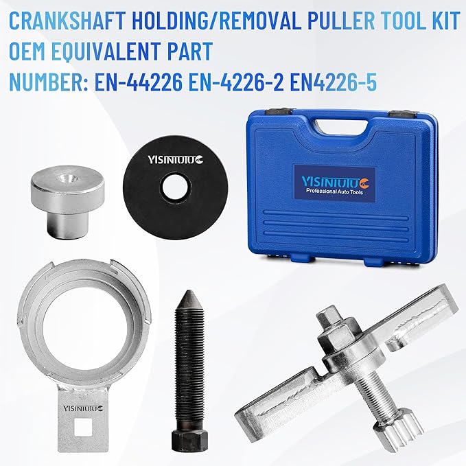 Crankshaft Holding/Removal Puller Tool Compatible with Vauxhall Opel Karl Viva Chevrolet 1.0 1.4 1.5 2.0T Buick Cadillac Engine,Flywheel Fixed Timing Tool