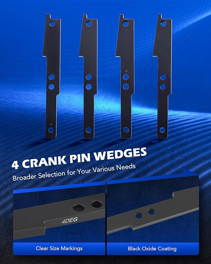 Orion Motor Tech Camshaft Gear Puller Tool Set, 11pc Camshaft Timing Tool Kit Compatible with 2007-2017 Cummins ISX QSX X15 Engines, Camshaft Holding Tool with 3163530 Engine Brake Adjustment Tool