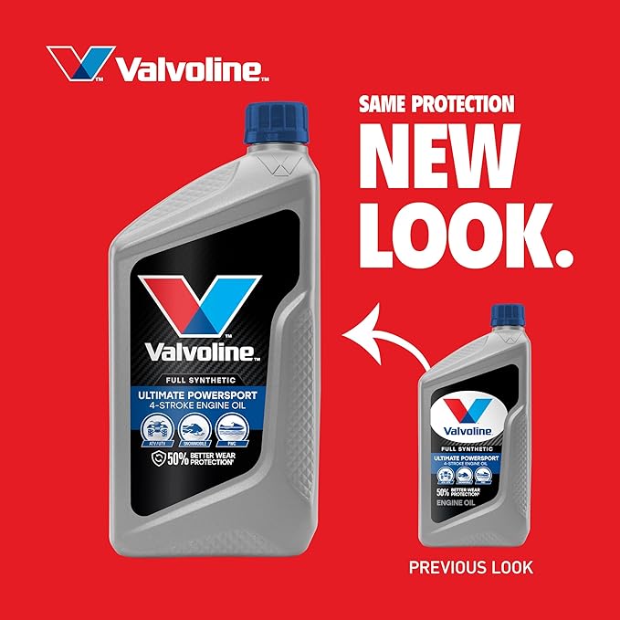 Valvoline 4-Stroke Powersport Full Synthetic Motor Oil 1 Quart