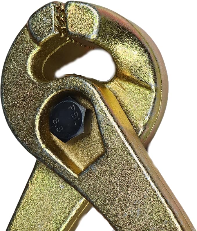 3T Auto Body Repair Tools Scissor Clamp Puller Serrated Jaw Pulling Tool (Scissor Clamp) 2.7KG, Gold