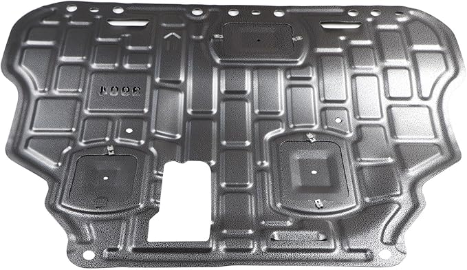 Engine Splash Shield Guard Compatible with 2013-2018 Ford Focus ST, RS, C-Max, Front Engine Case Guard Under Car Shield Cover