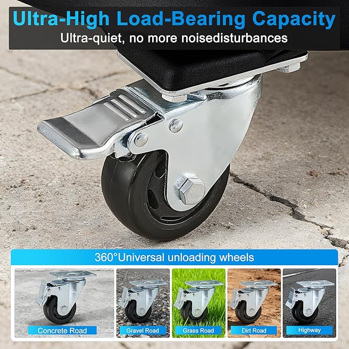 18.5 Gallon Industrial Fluid Drain Tank, Oil Drain Extractor, Portable Pneumatic Waste Oil Drain with Wheels, Adjustable Funnel Height