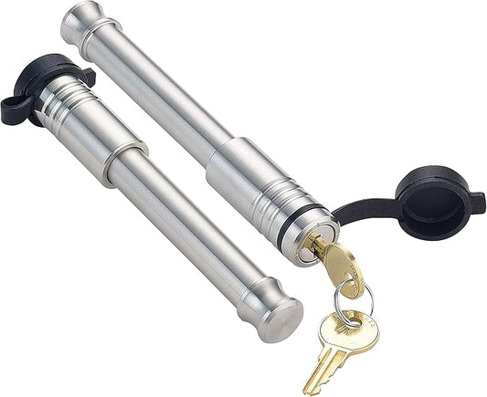 61572 | 2 Pack, Keyed Alike, Receiver Locks for 2" and 2.5" Receiver Class III, IV, V and Gen-Y Hitch Mega Duty 10K LB & 16K LB