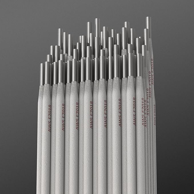 TOOLIOM E7018 Low Hydrogen Welding Rod 3/32"+1/8" 5LB Carbon Steel Stick Electrodes