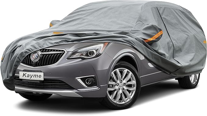 Kayme Heavy Duty SUV Car Cover Custom Fit Buick Envision (2015-2025) Waterproof All Weather for Automobiles, Full Exterior Covers Sun Rain UV Protection.（Deliver About 3-10 Days）
