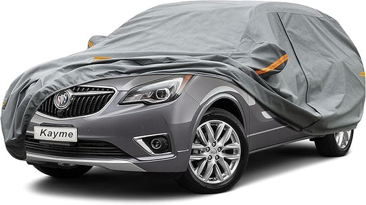 Kayme Heavy Duty SUV Car Cover Custom Fit Buick Envision (2015-2025) Waterproof All Weather for Automobiles, Full Exterior Covers Sun Rain UV Protection.（Deliver About 3-10 Days）