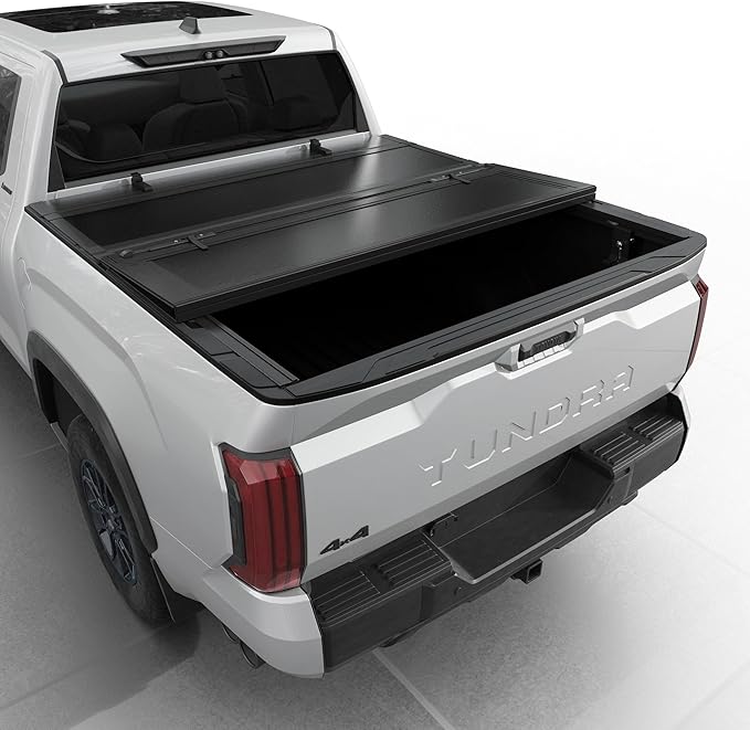 Low Profile Flip Up Truck Bed Tonneau Cover Fits 2022-2026 Toyota Tundra 5'6" Bed (66.7")