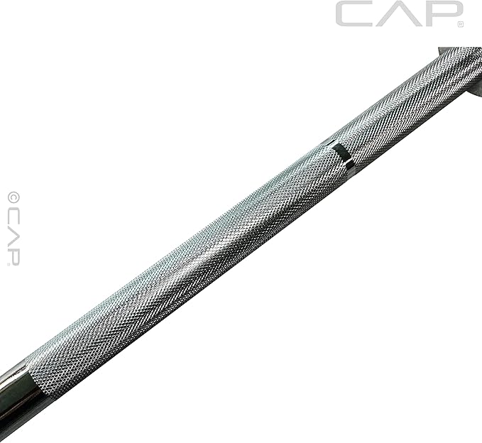 CAP Barbell 2-Inch Olympic Barbell Bars | 5 ft, 6 ft, & 7 ft | Multiple Options