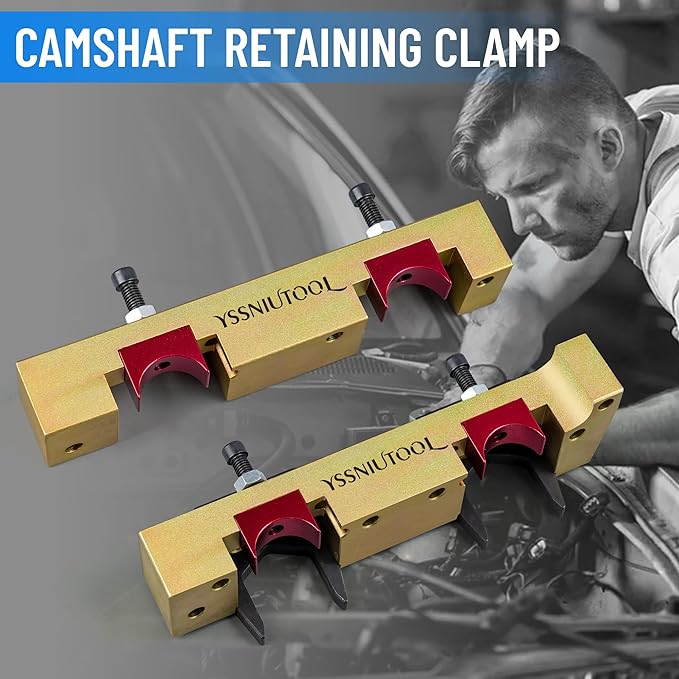 Camshaft Locking Alignment Timing Tool Kit, Compatible with Mercedes Benz M133 M270 M274 M264 Engine, 15pcs Tool kit with Carrying Case,270589016100 270589006100