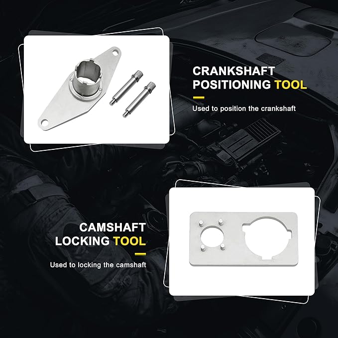 Engine Camshaft Timing Locking Tool Kit Compatible with Land Rover Jaguar 2.0T Diesel Replace 303-1625 303-1627 303-1630 303-1631