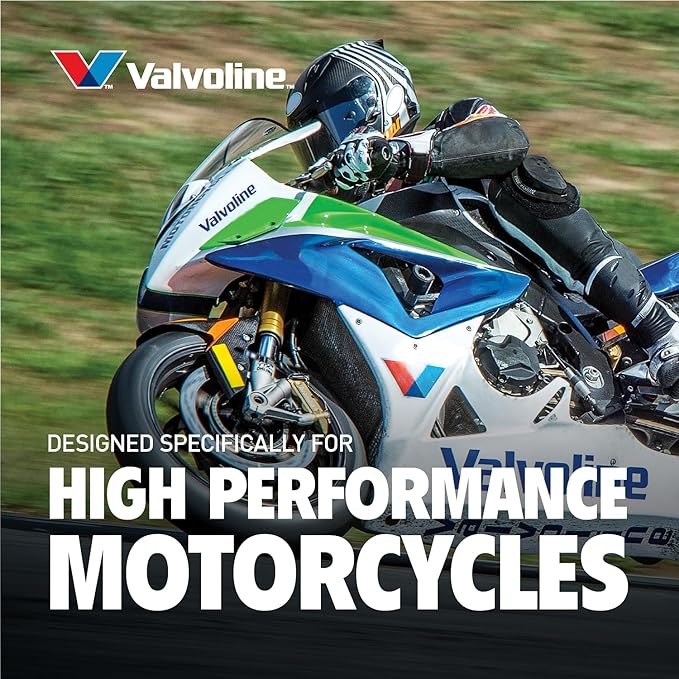 Valvoline 4-Stroke Motorcycle 10W-40 Motor Oil 1 Quart