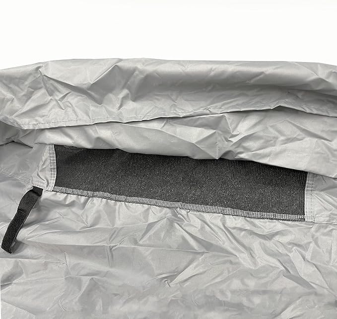 SavvyCraft Heavy Duty 5th Wheel RV Travel Trailer Camper Cover Fits from 20'-23'L with Zipper Access