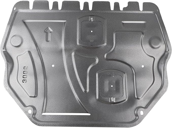 Engine Splash Shield Guard Compatible with 2019-2024 VW Jetta, 2019-2023 Jetta GLI, Front Engine Case Guard Under Car Shield Cover