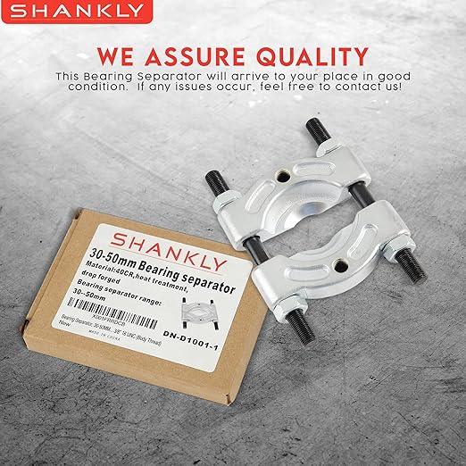 Bearing Separator or Gear Puller, Universal Bearing Puller Tool or Pullers for Mechanics Heavy-Duty Pilot Bearing Removal Tool Medium Bearing Puller Splitter (30-50mm)