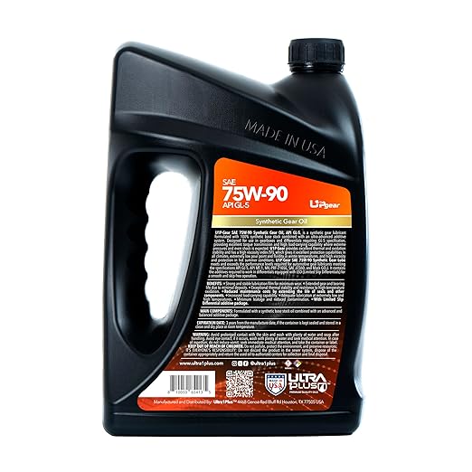 ULTRA1PLUS SAE 75W-90 Synthetic Gear Oil API GL-5 (Gallon - 4 QTS)