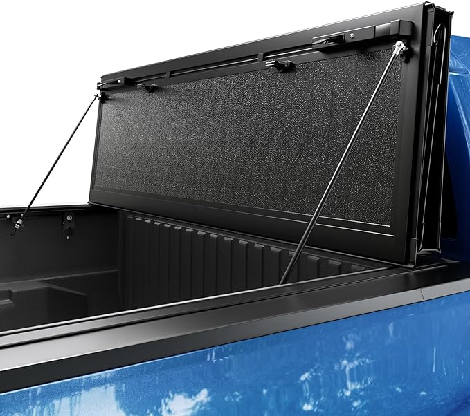 Low Profile Flip Up Truck Bed Tonneau Cover for 2005-2026 Nissan Frontier 5ft Bed (60")