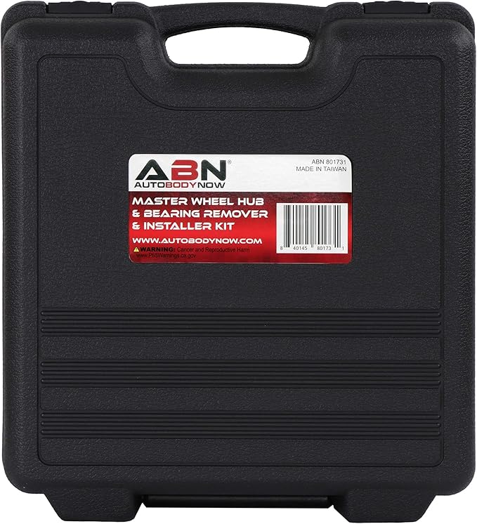 ABN Wheel Bearing Puller Kit Hub Removal Tool, Wheel Bearing Tool - Independent Suspension Roll Ball Bearing FWD RWD AWD