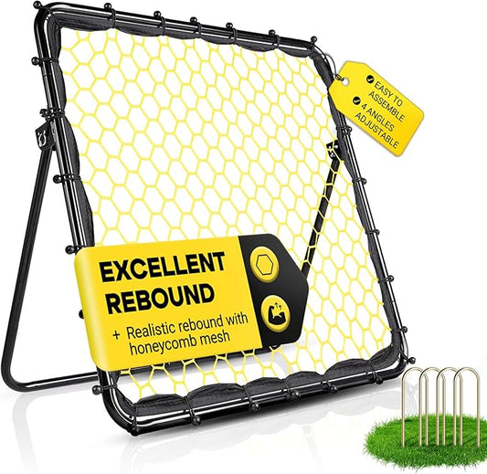 Portable Soccer Rebounder Net for Kids Soccer Training Practice