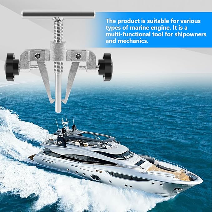 Impeller Puller Tool 660040-1 Fit for impellers 2-1/4" to 2-9/16" Compatible with Jabsco Pump #50070-0040 and #50070-0200