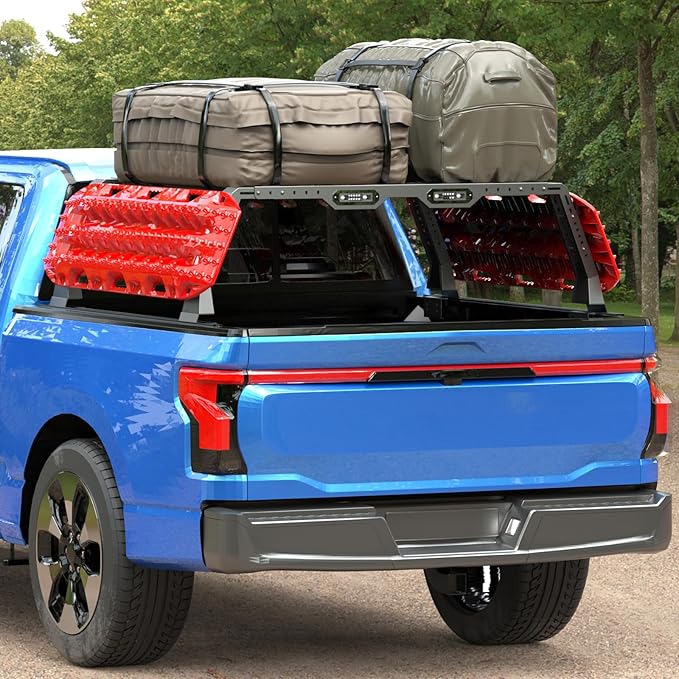 Extendable Truck Bed Rack, Universal Bed Rack Cargo Carrier Cross Rail For Ford Ranger, F-150 F-250 F-350, For Chevy Silverado & GMC Serria 1500 2500 3500, Ram 1500 2500 3500, For Toyota Tacoma Tundra