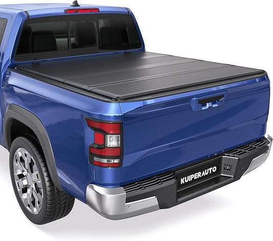Fiberglass Tri Hard Compatible for 2005-2025 Nissan Frontier Tonneau Cover Truck Bed Cover | 5 FT Fleetside Bed On Top 60 inch