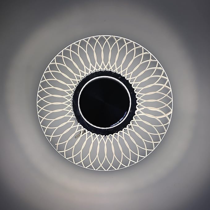 2Pack LED RV Ceiling Light Fixture with On&Off Switch, Crystal Acrylic 12V RV Wall Sconce Light for Motorhome Trailer Camper