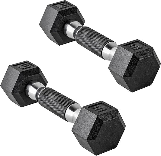 CAP Barbell Coated Dumbbell Weight | Multiple Options Pairs & Sets