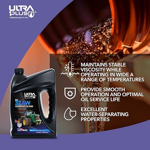 ULTRA 1PLUS AW ISO 32 Hydraulic Oil - 1 Gallon - AW32 Hydraulic Fluid