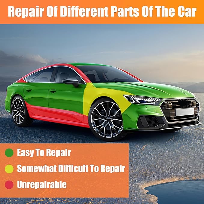 Dent Puller,7 Pack Car Dent Puller Kit,Car Dent Remover Tool for Car,Paintless Dent Removal Kit,Hail Dent Removal Kit,Dent Puller Suction Cup for Dent Remover,Glass,Screen,Moving (Large