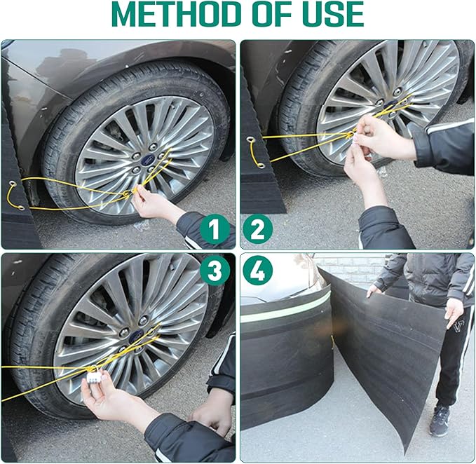 Rv Skirting for Travel Trailer Rv Skirt Iron Mesh at The Bottom Rv Covers, Easy Installation Skirting for Mobile Home Exterior, Rv Winter Skirting Thickening (32 in Tall, 45 FT)