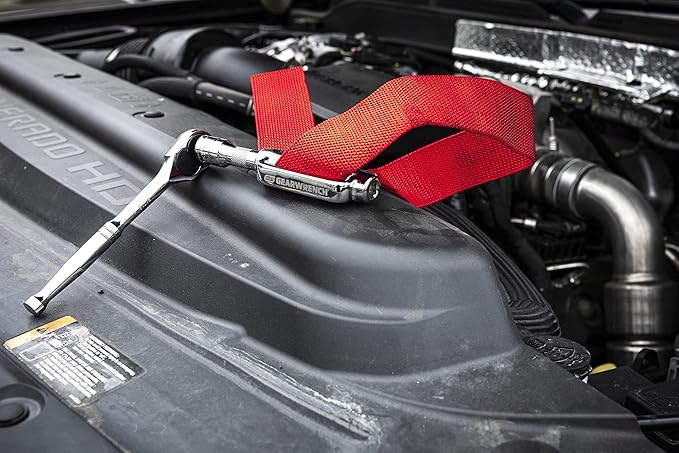 GEARWRENCH Heavy-Duty Oil Filter Strap Wrench | 3/8" & 1/2" Drive | 3529D