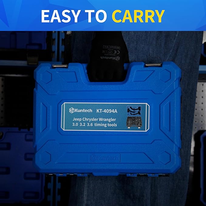 Camshaft Phaser Timing Chain Tool Kit for VW Jeep Chrysler Dodge Engines, 3.6 Pentastar Timing Tool Kit – Replaces OEM 10200A, 10202, 10369, 10198A, 2025200090