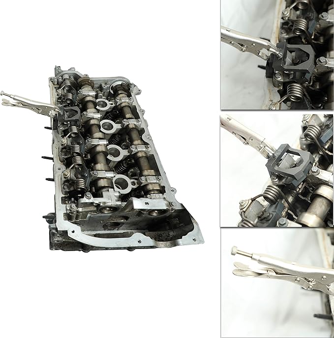 DPTOOL Valve Pressure Spring Installer/Remover Tool Plier for BMW Mini N12 N16 N18 Engine Timing Tool and for Peugeot Citroen 1.6T