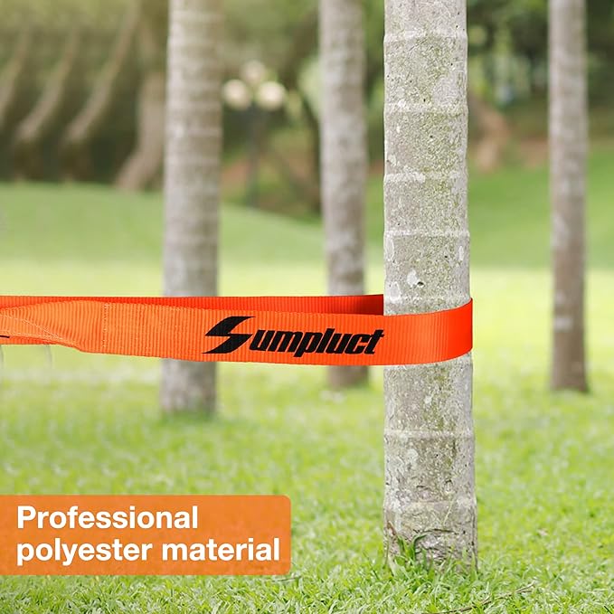 Recovery Tow Strap 3in X 20ft Heavy Duty 30,000 lbs Break Strength, Use for Emergency Towing Rope, Tree Saver, Winch Extension, Triple Reinforced Loops, Protective Sleeves,Car Accessories