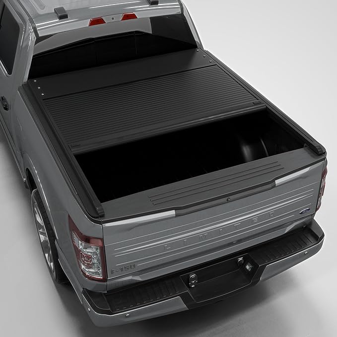 Aluminum Retractable Tonneau Cover Fits 2015-2026 Ford F-150 6'5" Bed (78.9")