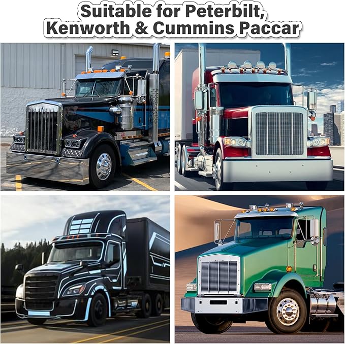 61060 Diesel Fuel Filter Wrench, compatible with Paccar Peterbilt Kenworth and Diesels (Black)