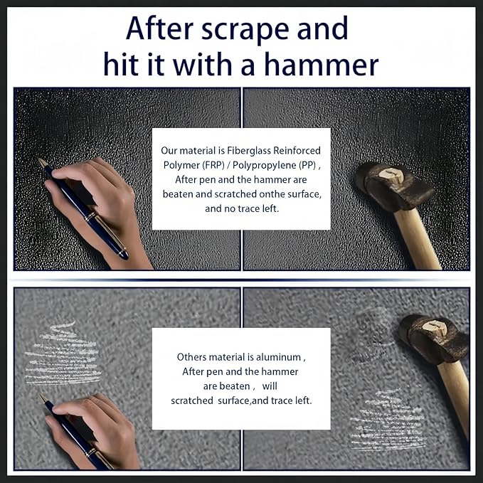 Perfit Liner 6.8 FT Bed Soft Hard Tonneau Cover for 1999-2024 F250 F350 F450 Super Duty Styleside/Fleetside Truck Cargo Topper (Hard Quad-Fold, 6.8 FT, 1999-2025 Super Duty)