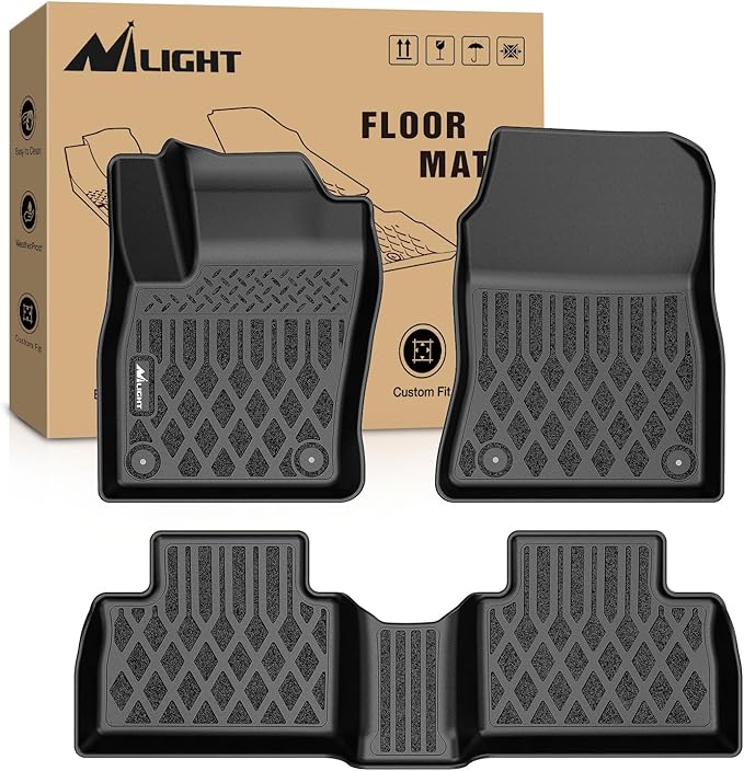 Nilight TPE Floor Mats for Nissan Kicks 2025 2026 All Weather Custom Fit Heavy Duty Floor Liners