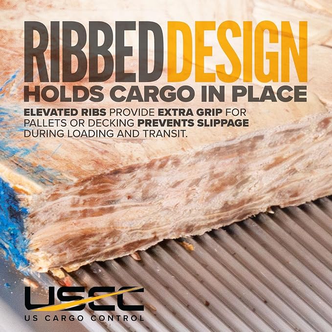 US Cargo Control E Track Load Bars 92"-103" (4-Pack), 2,200 LBS Working Load Limit, Adjustable Aluminum Load Bars for Semi Trailers & Box Trucks, Shoring Beam or Decking Beam with Thumb Release