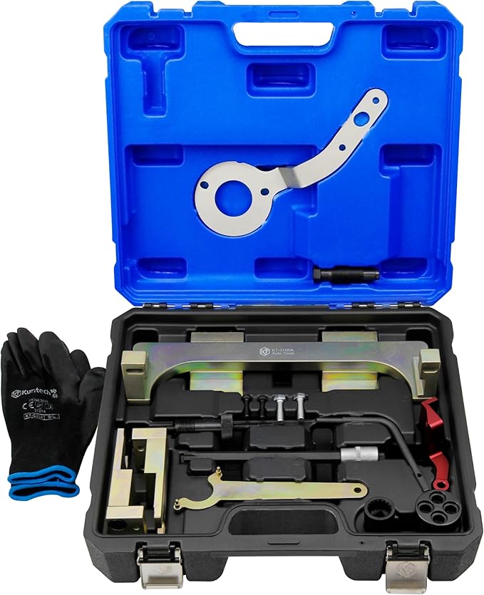 Engine Camshaft Alignment Timing Tool Kit Compatible with BMW Mini B38 A15 A12 B48 A20 B58, Camshaft Locking Timing Tool kit