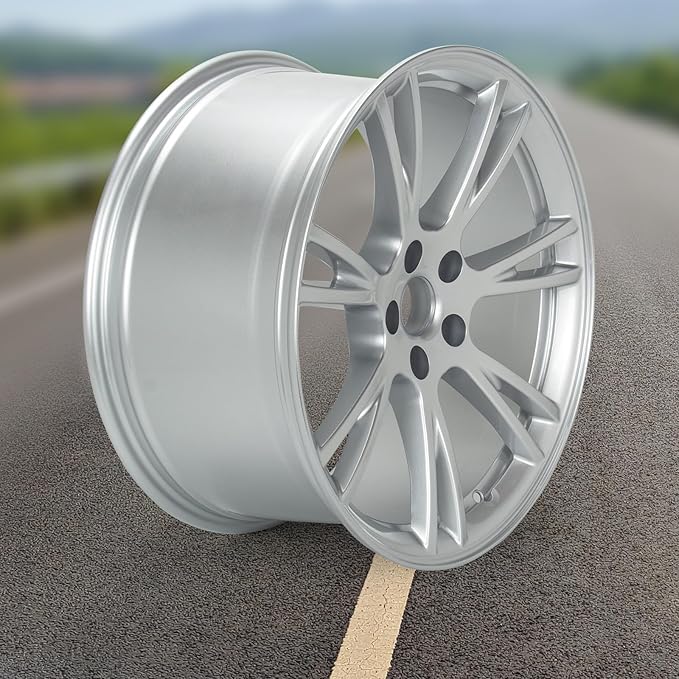 New 19" x 9.5'' Aluminum Alloy Replacement for OE Wheel Rim Compatible with Model Y 2020–2023, Fits Front or Rear Wheel– Square Setup for Long Range Models, 2 Sets
