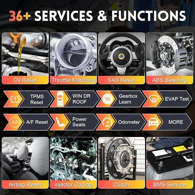 Autel MaxiPRO MP808Z-TS Scanner (2-Year Free Updates) - New ECU Coding Scan Tool with TPMS Relearn Rest Programming, Upgraded of MP808BT PRO /MP808BT, Active Test, 36+Service, Full System Diagnose