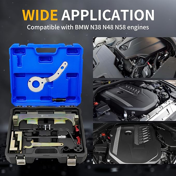 Engine Camshaft Alignment Timing Tool Kit Compatible with BMW Mini B38 A15 A12 B48 A20 B58, Camshaft Locking Timing Tool kit